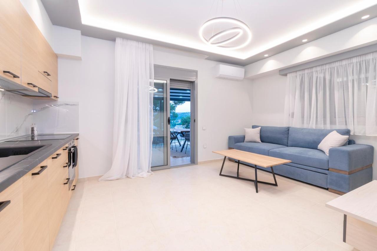 Sithoniars Luxury Ground Floor Apartment With Private Garden Neos Marmaras Eksteriør bilde