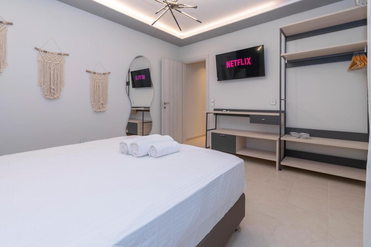 Sithoniars Luxury Ground Floor Apartment With Private Garden Neos Marmaras Eksteriør bilde