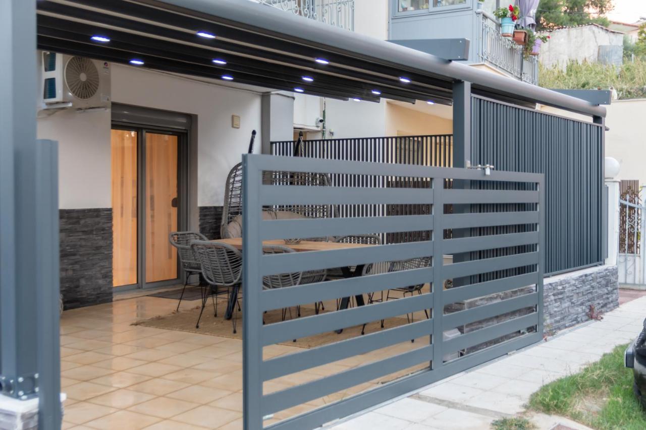 Sithoniars Luxury Ground Floor Apartment With Private Garden Neos Marmaras Eksteriør bilde